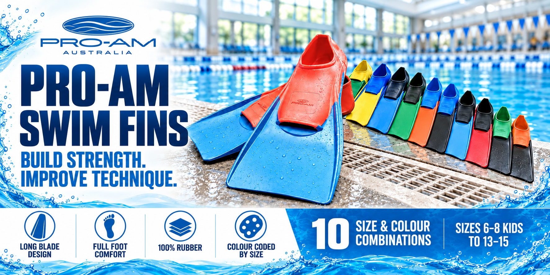 Swim Fins Banner